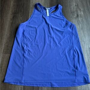 Athleta Royal Blue Racerback Athletic Tank